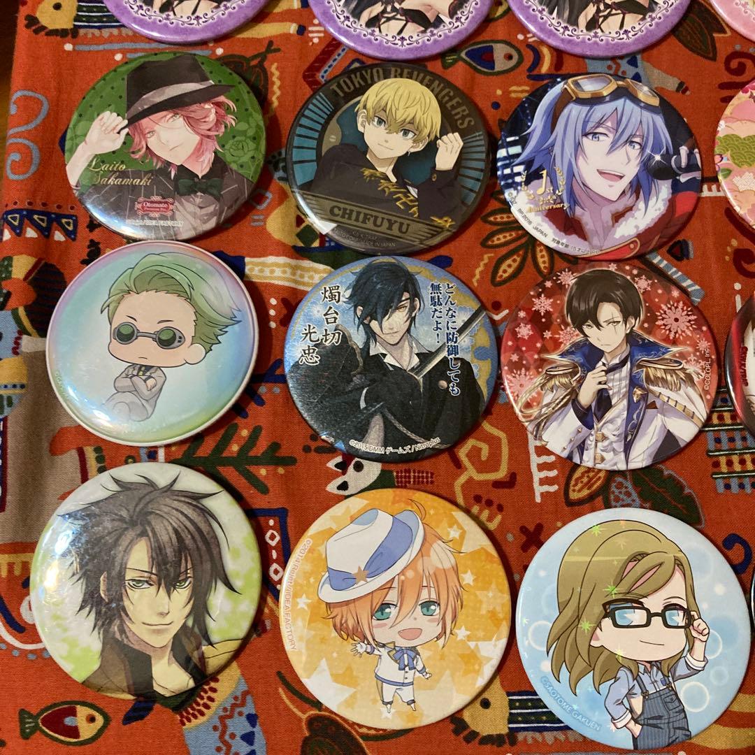 バラ売り可　アニメ　缶バッジ　30点セット