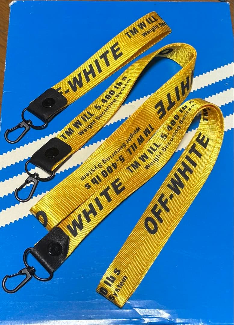 OFF-WHITE イエロー ストラップ