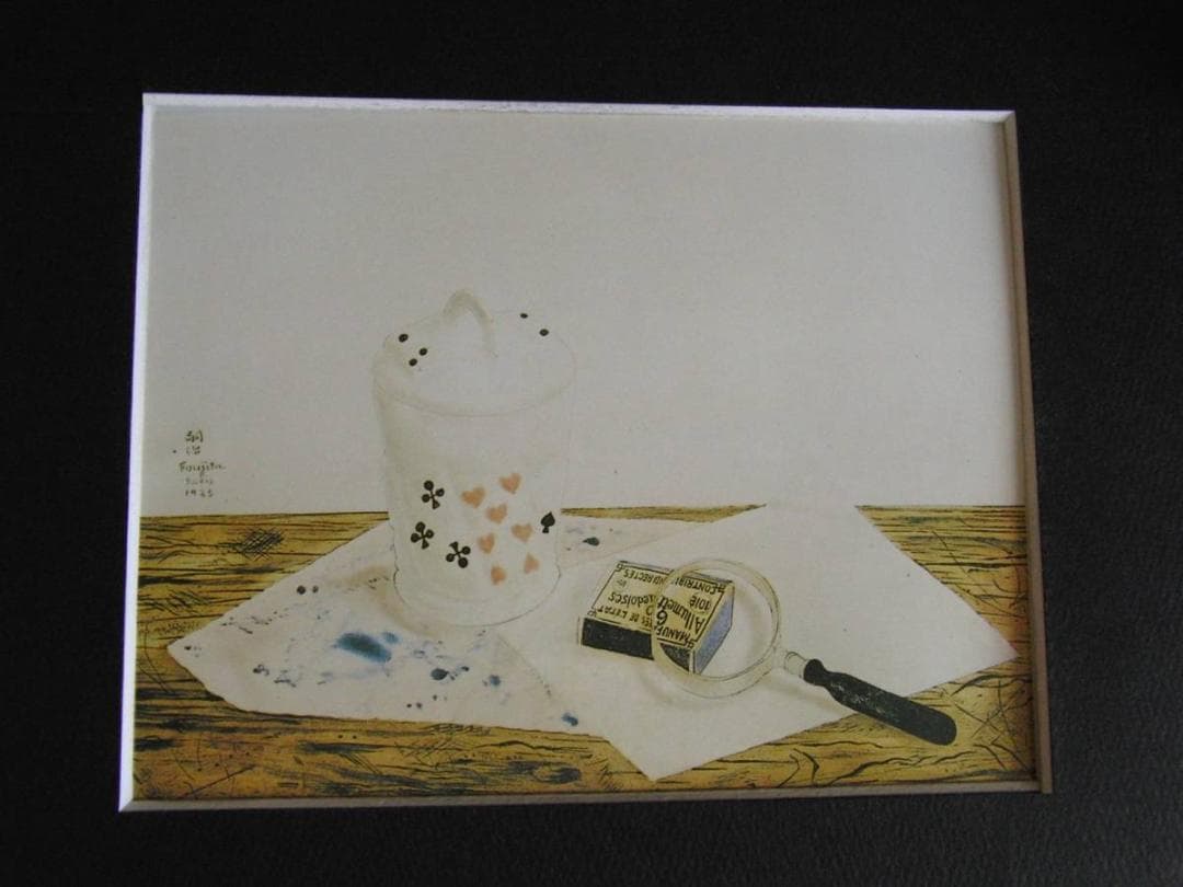藤田嗣治Nature morte a la boite d'allumettes