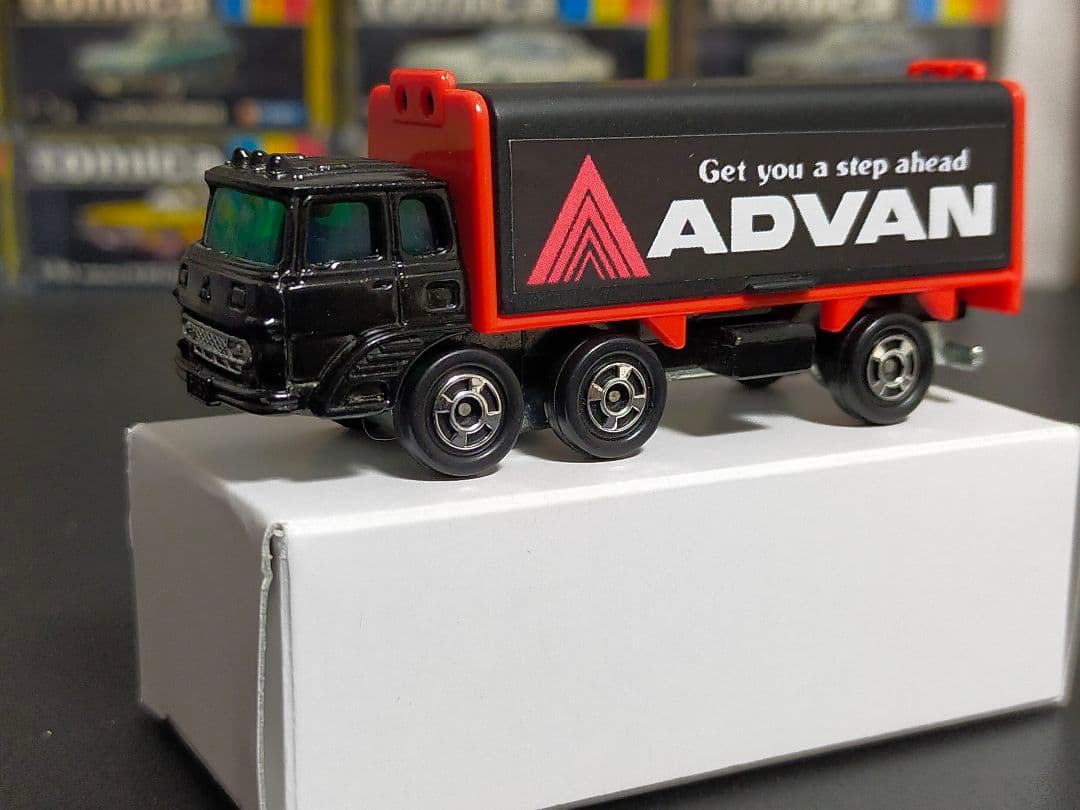 レース 関係者 配布品 黒箱 トミカ ふそう ウィング ルーフ 日本製