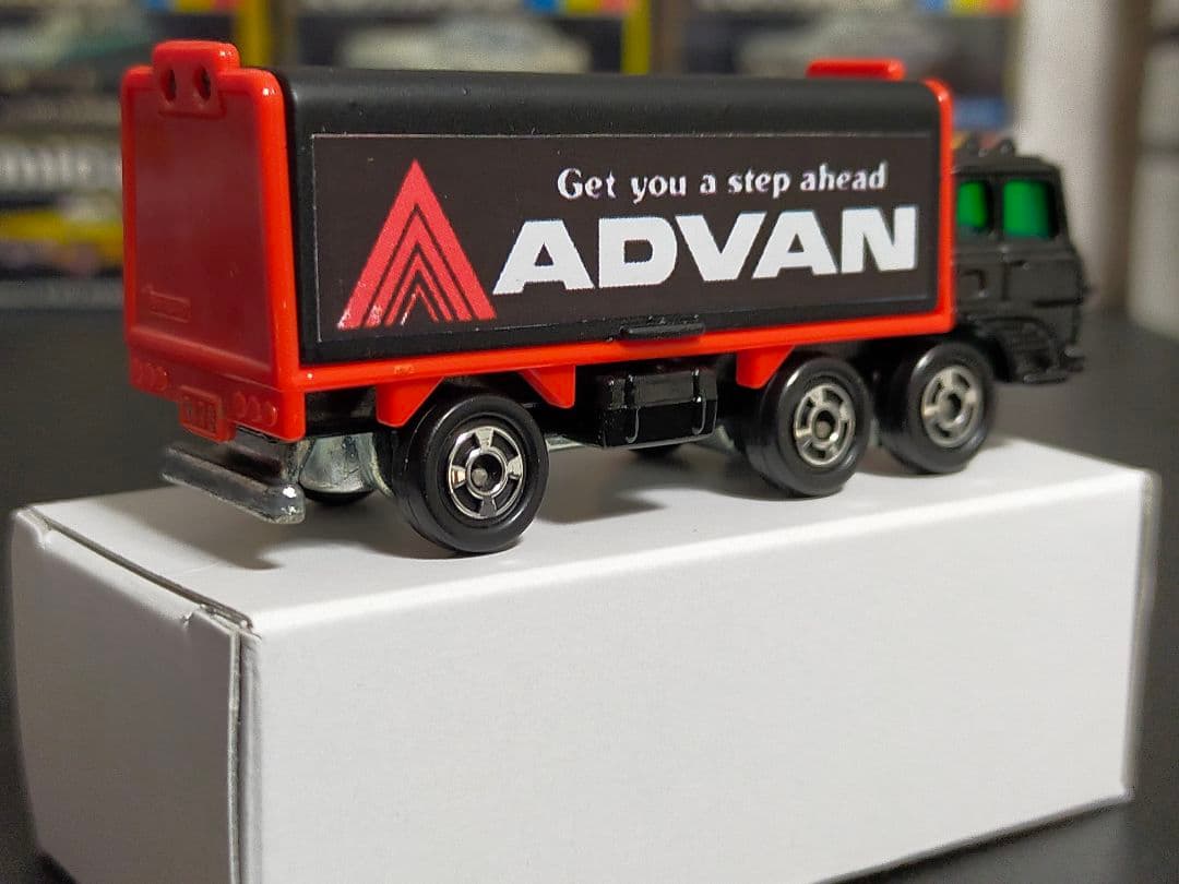 レース 関係者 配布品 黒箱 トミカ ふそう ウィング ルーフ 日本製