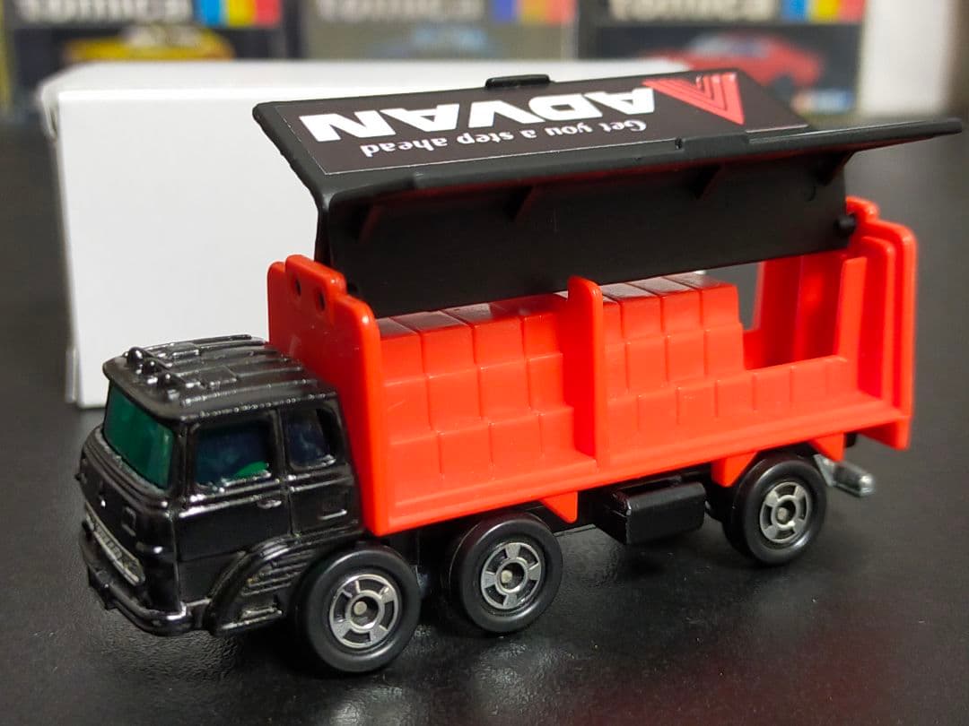 レース 関係者 配布品 黒箱 トミカ ふそう ウィング ルーフ 日本製