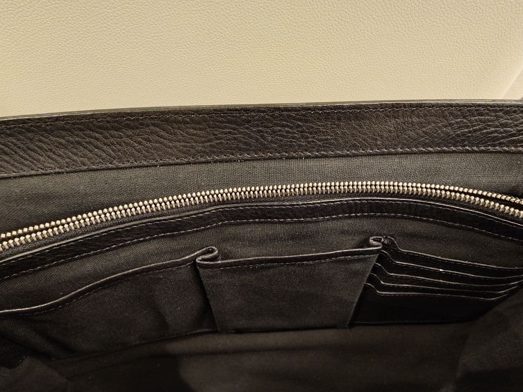 紫音様 Tiffany & Co. 黒 レザービジネスバッグ