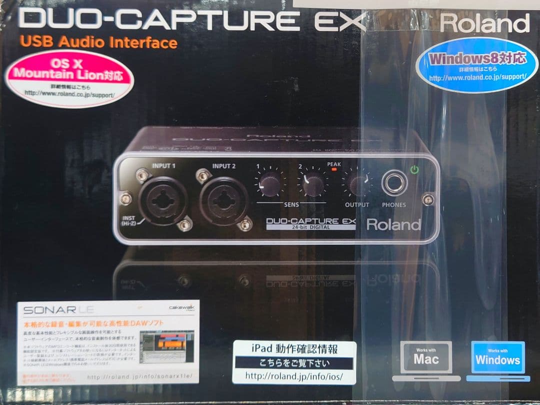 ■■【箱・取説付】Roland UA-22 オーディオインターフェイス