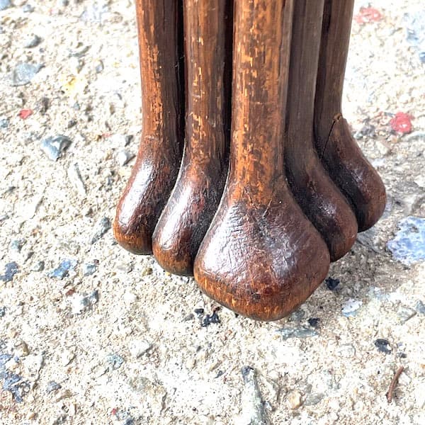 アンティーク　ゲートレッグテーブル　バタフライテーブル　猫足　ダイニング