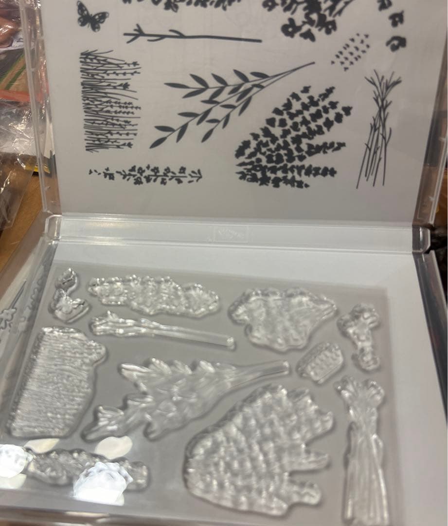 １点限り♡スタンピンアップ　新作ラベンダースタンプ&ダイ