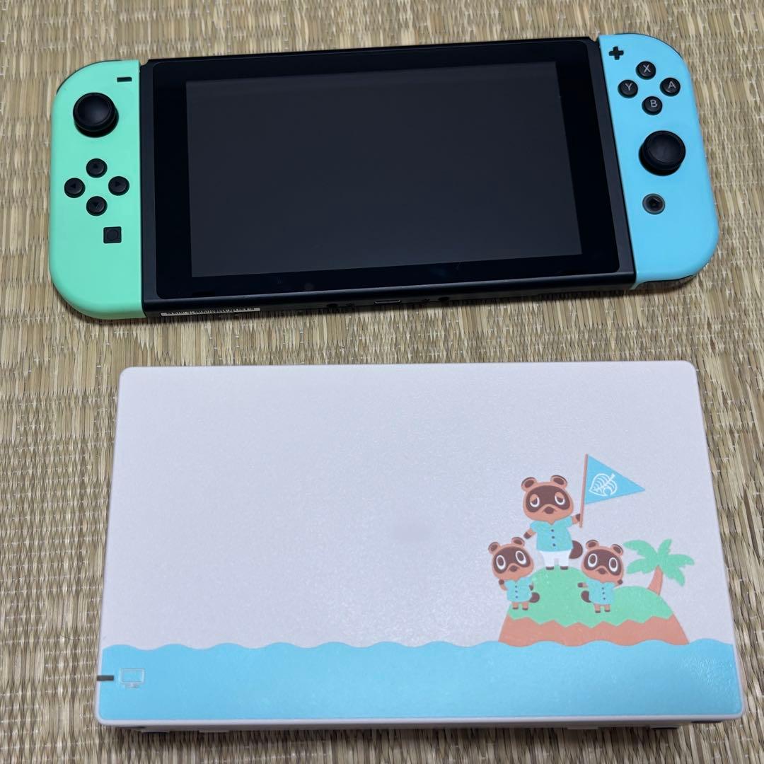 Nintendo Switch あつ森同梱版本体(マリオのSwitchケース付)