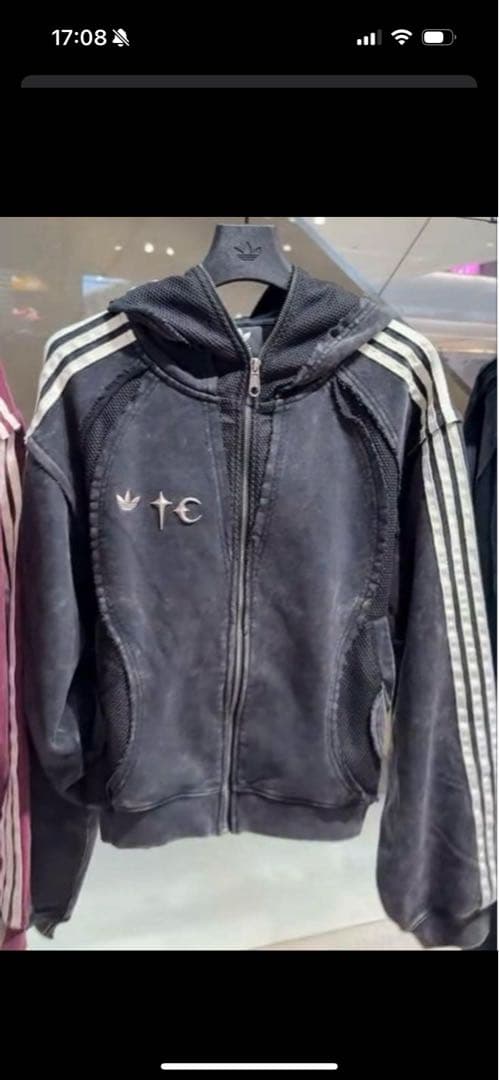 adidas Thug Club チームガイスト ZipUp パーカー XL