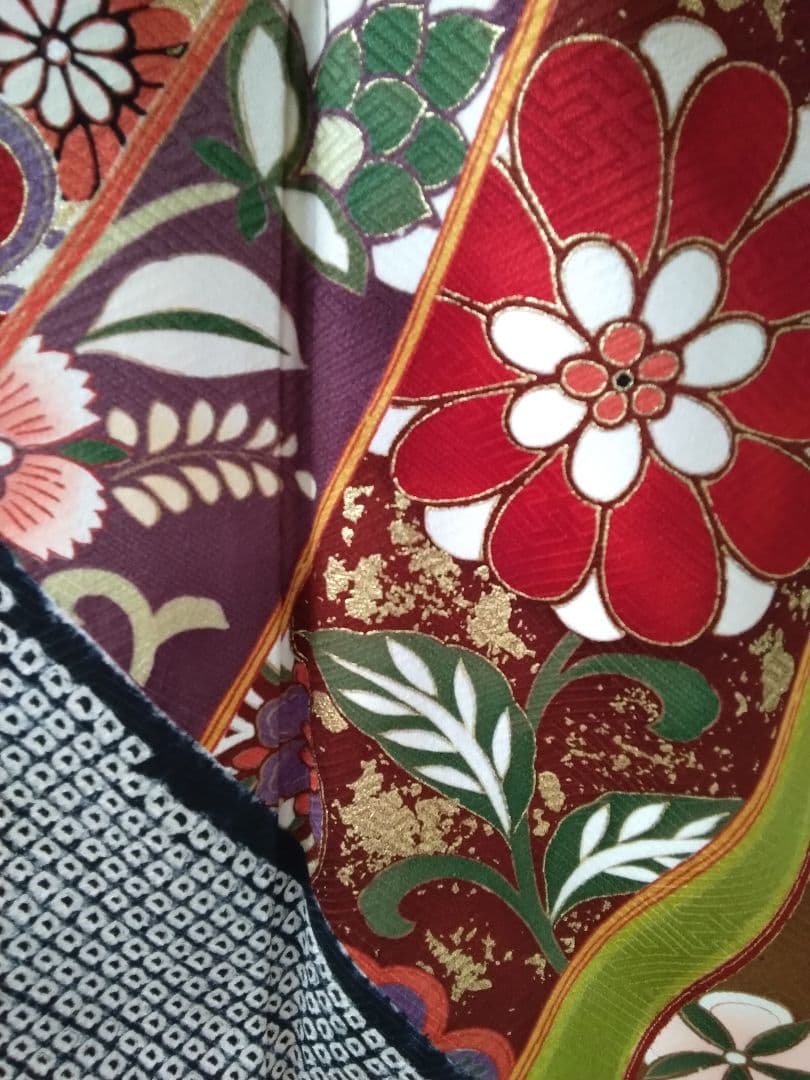 振袖フルセット、正絹、成人式、重ね衿、帯揚げ帯締め、西陣袋帯、襦袢