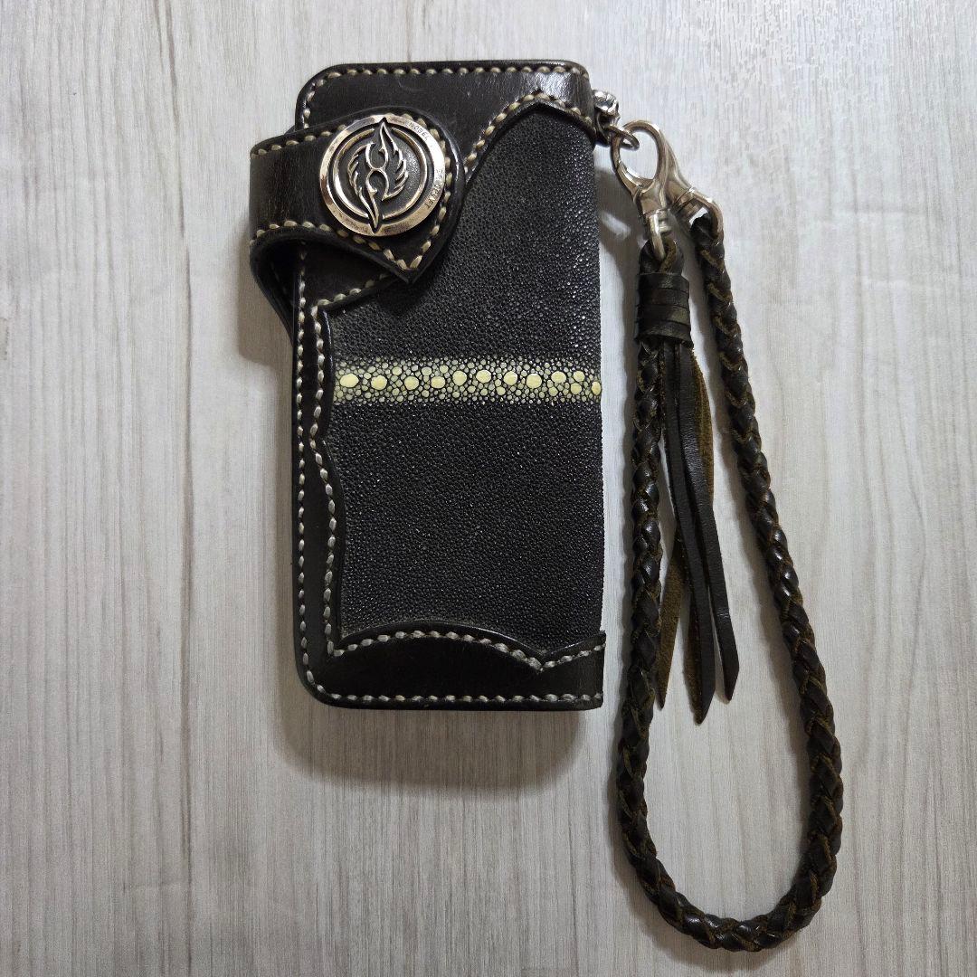 スティングレイ サドルレザー ロングウォレット 長財布 最終値下げ