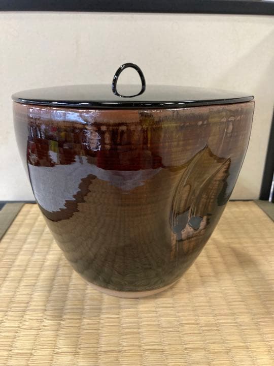 高取　喜恵造　高取一重口水指