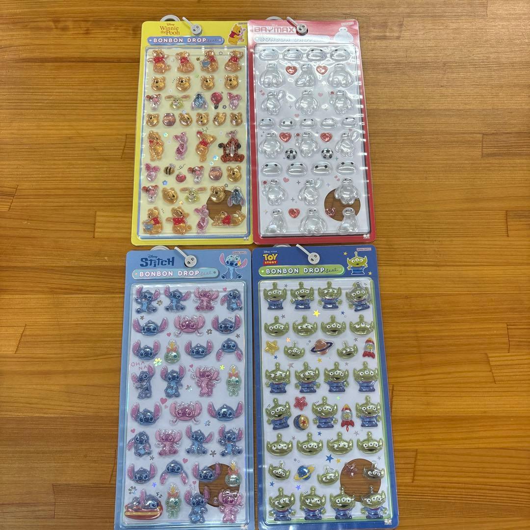 正規品　ディズニー　ボンボンドロップシール 通常サイズ