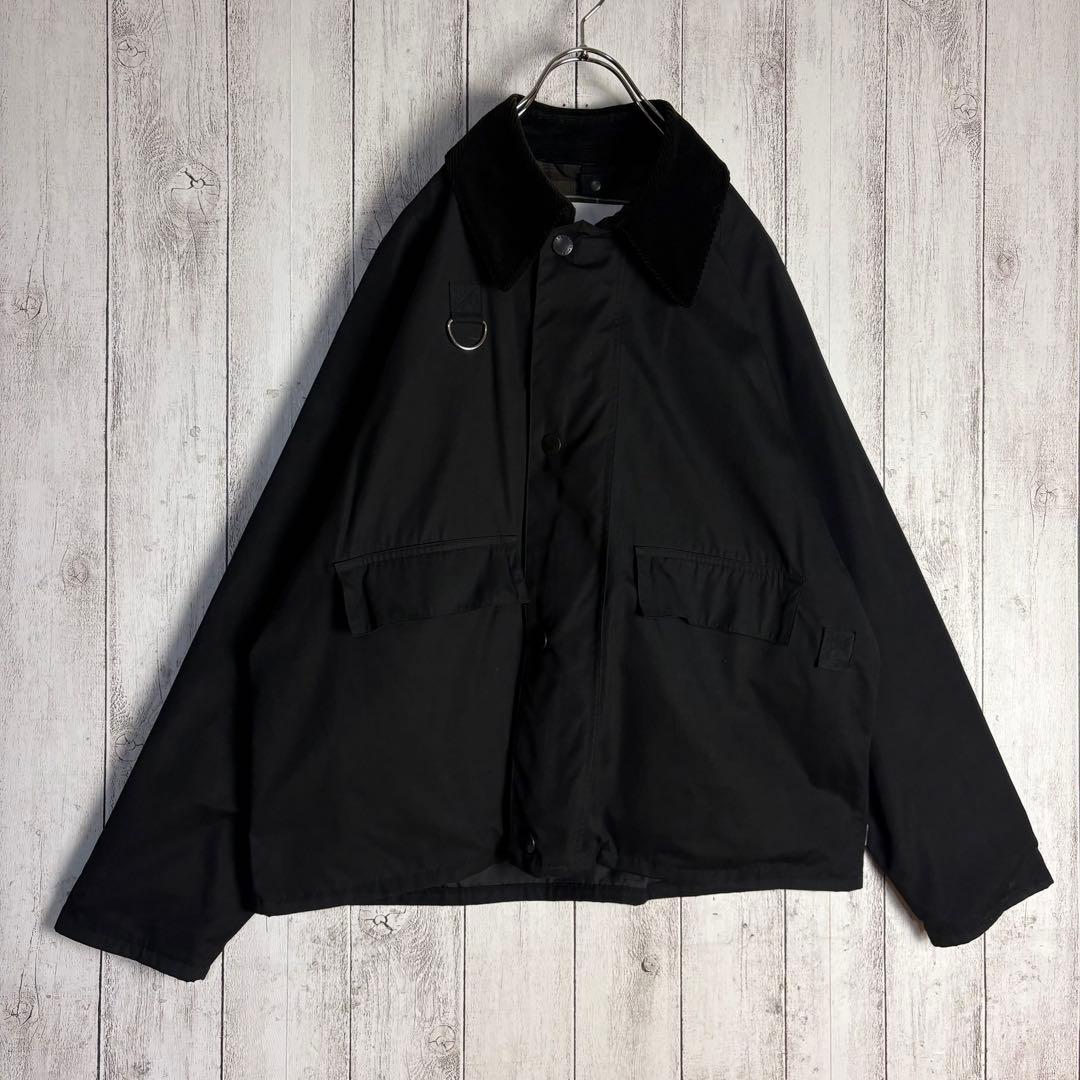 【美品】バブアー☆襟切替ジャケット 裏地チェック ユナイテッドアローズ別注