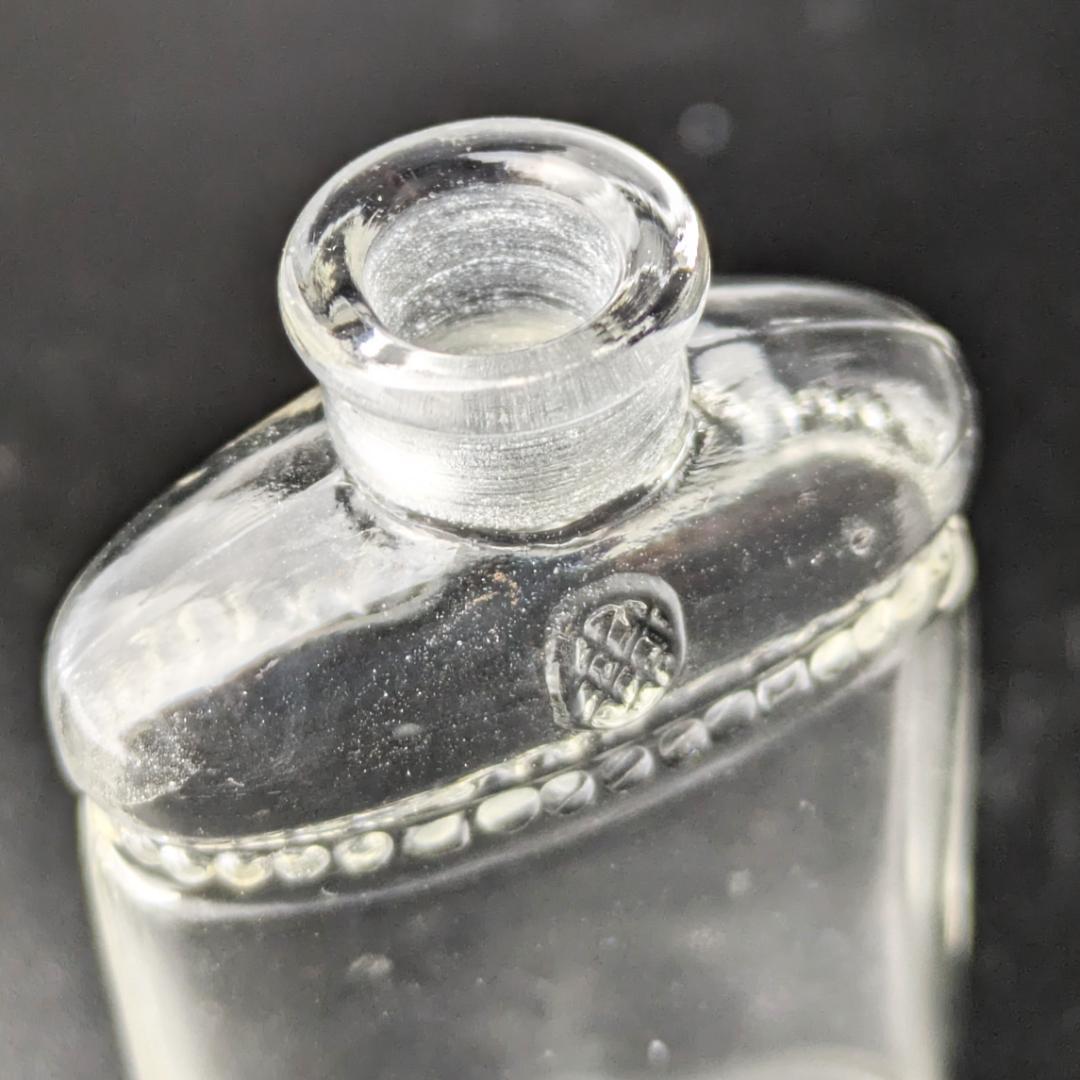 希少★仏COTY アールデコ期 携帯用香水瓶 メタルケース ラリック 1920s