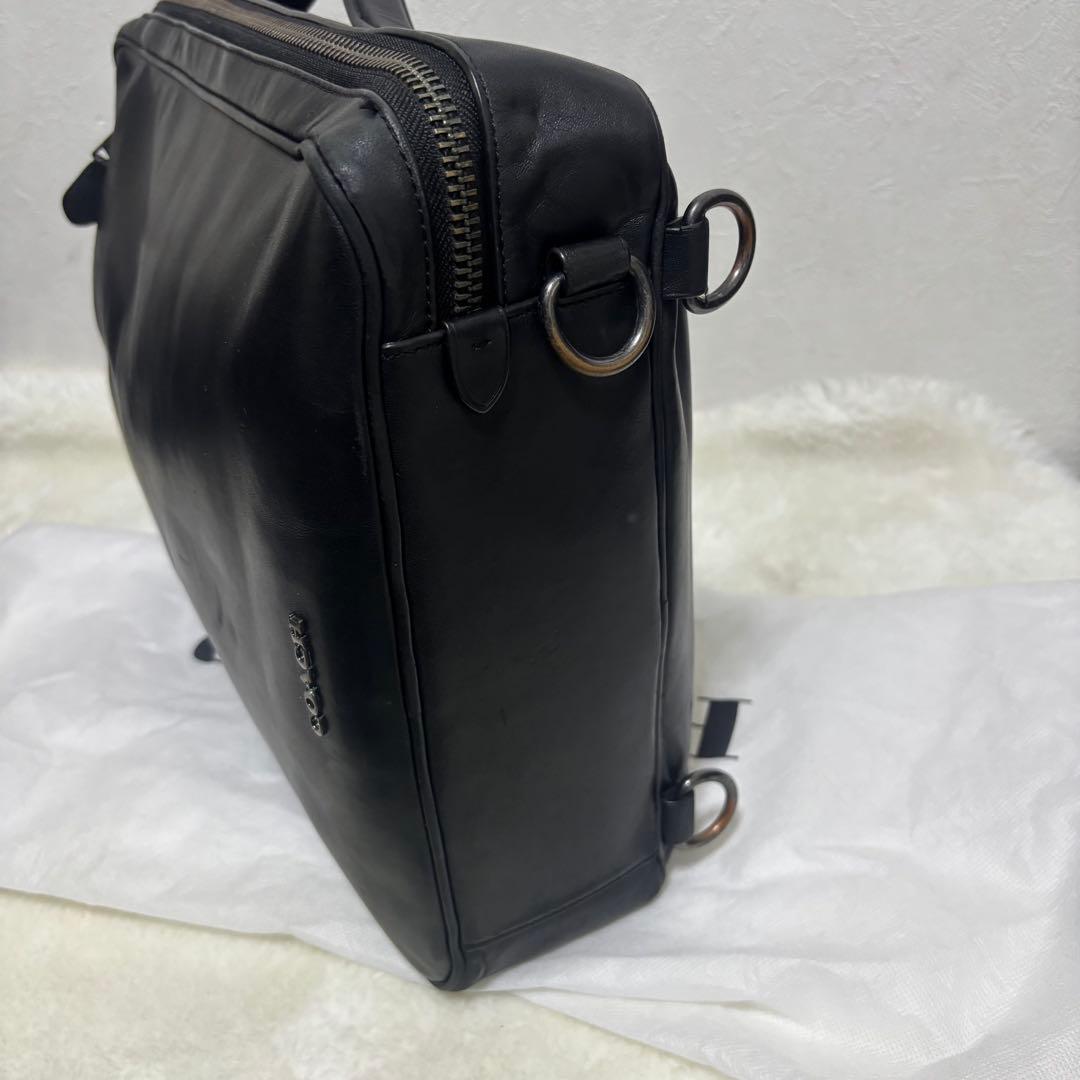 【希少】coach グラハム　ビジネスバッグ　3way リュック　オールレザー