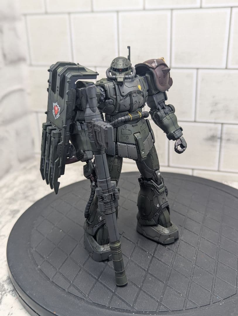 復讐のレクイエム HG MS−06F ザクⅡ FTYPE ケイル機 完成品