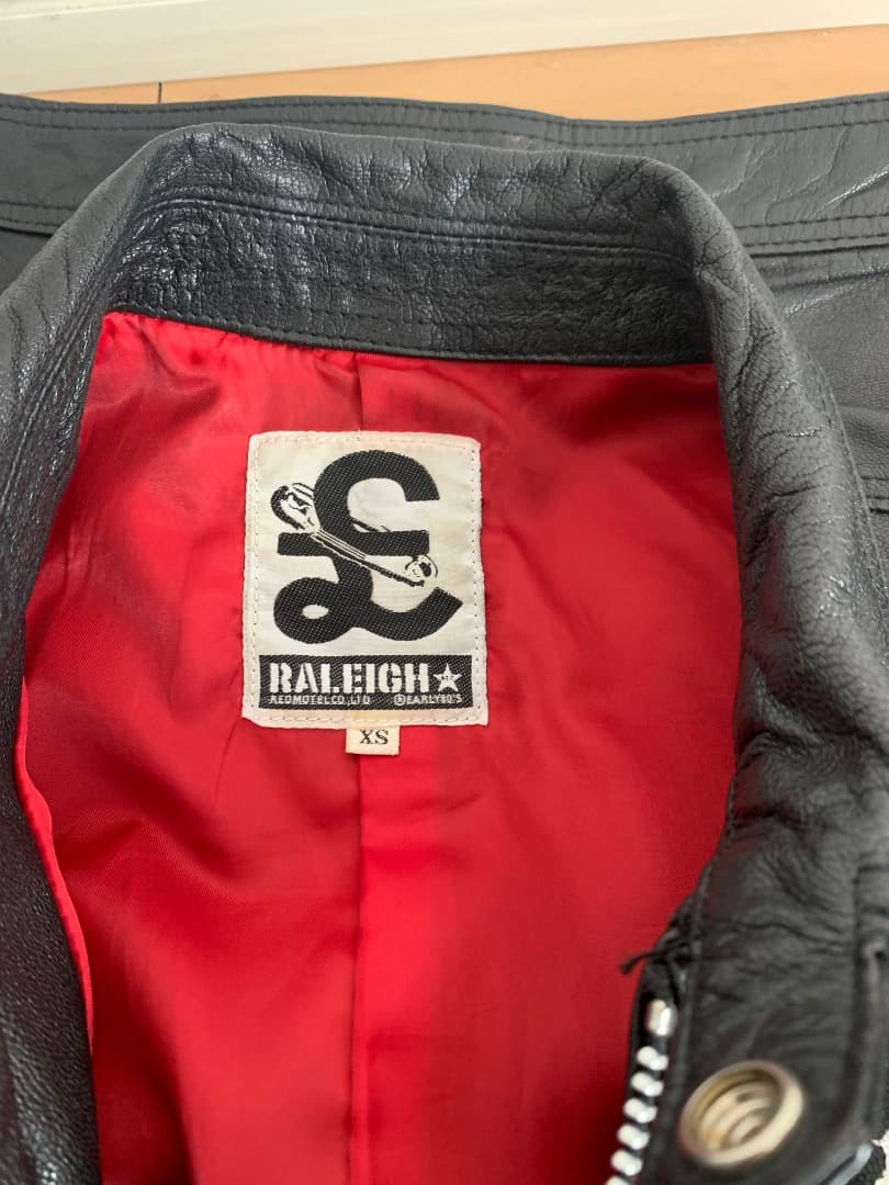 ☆RALEIGH ☆ライダースジャケットXS☆ザ・マックショウ