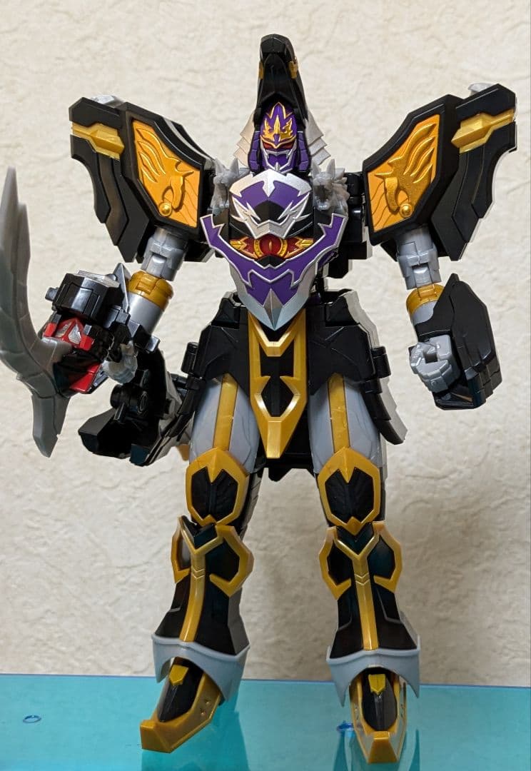 組立済「SMP魔神合体ウルカイザー」完成品　全パーツ＆シール付属　マジレンジャー