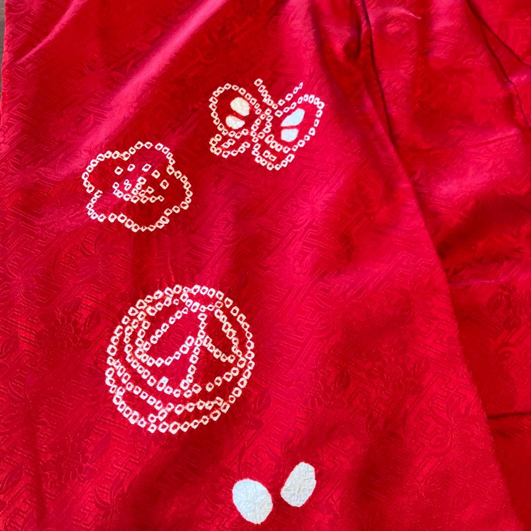 七五三用着物　　絹