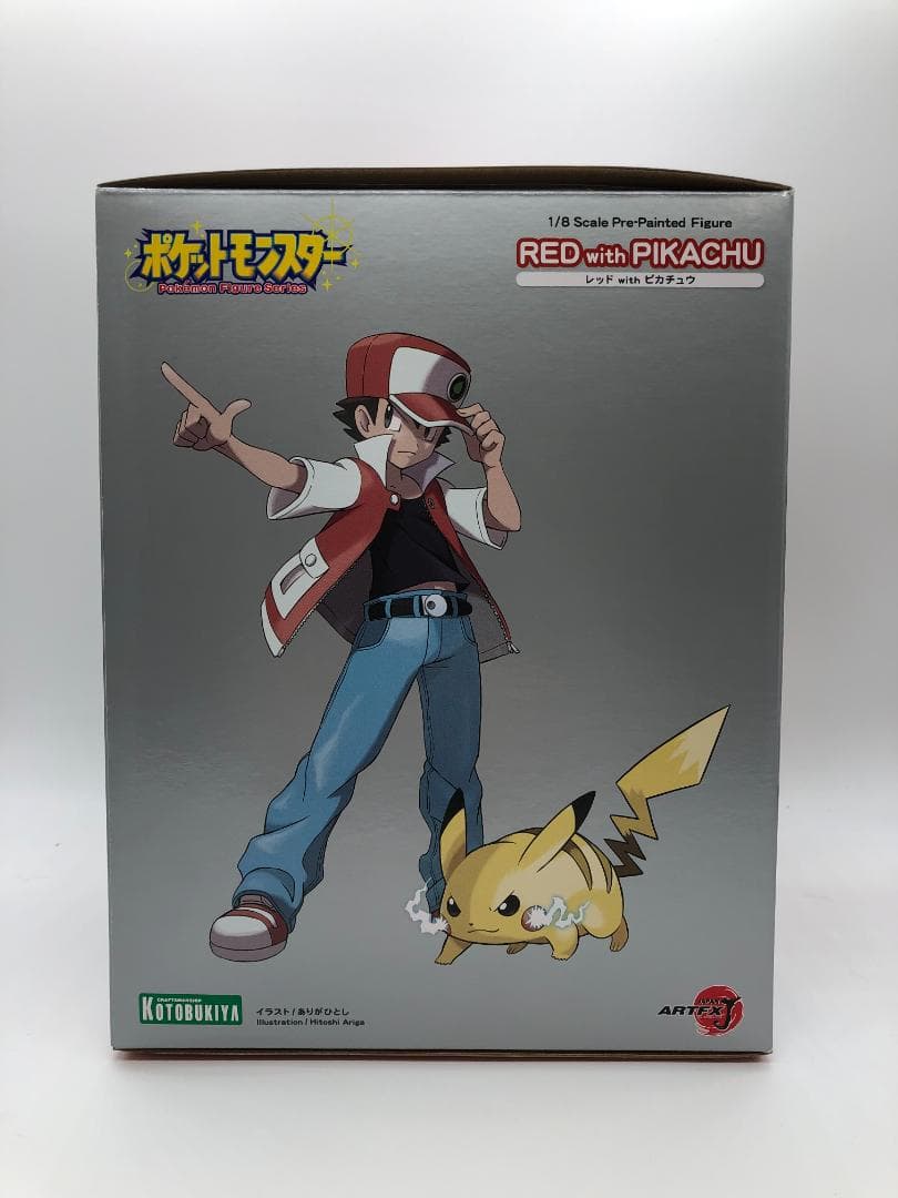 ARTFXJ レッドwithピカチュウ ポケモン フィギュア　新品　03261