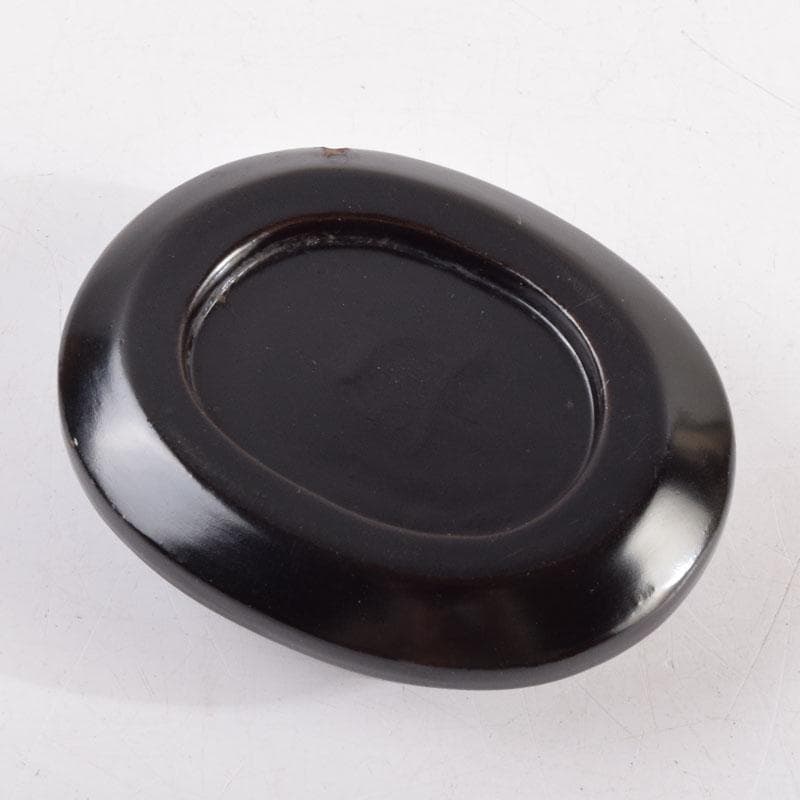 茶道具　黒漆　冠　香合　時代箱　N　8967