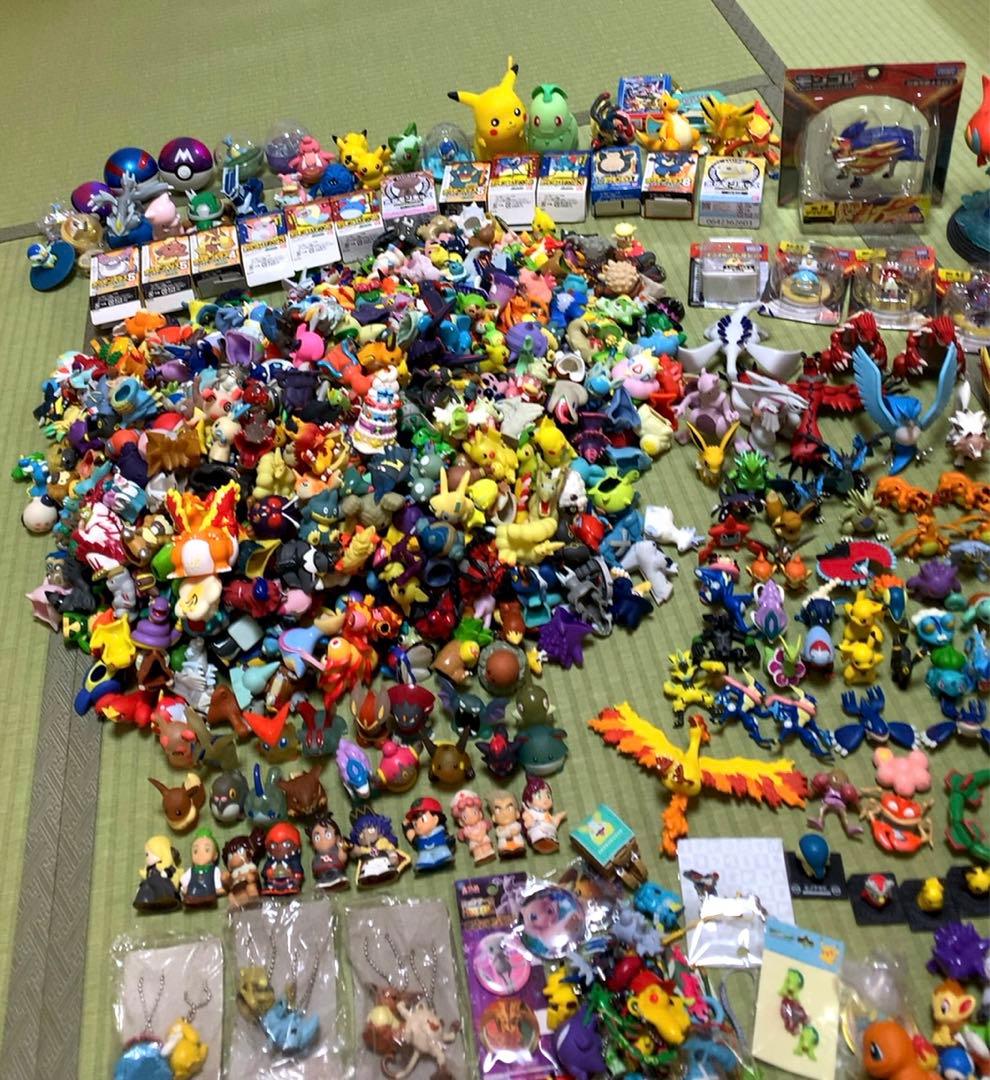 ポケモンキッズ指人形640点以上 モンコレ124体 フィギュア等 大量