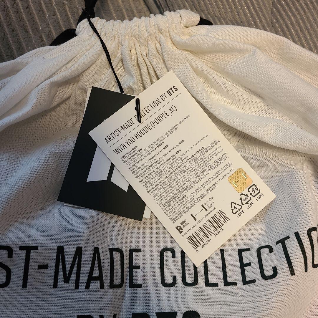 BTS アーティストメイド　ジミン　フーディー　XL