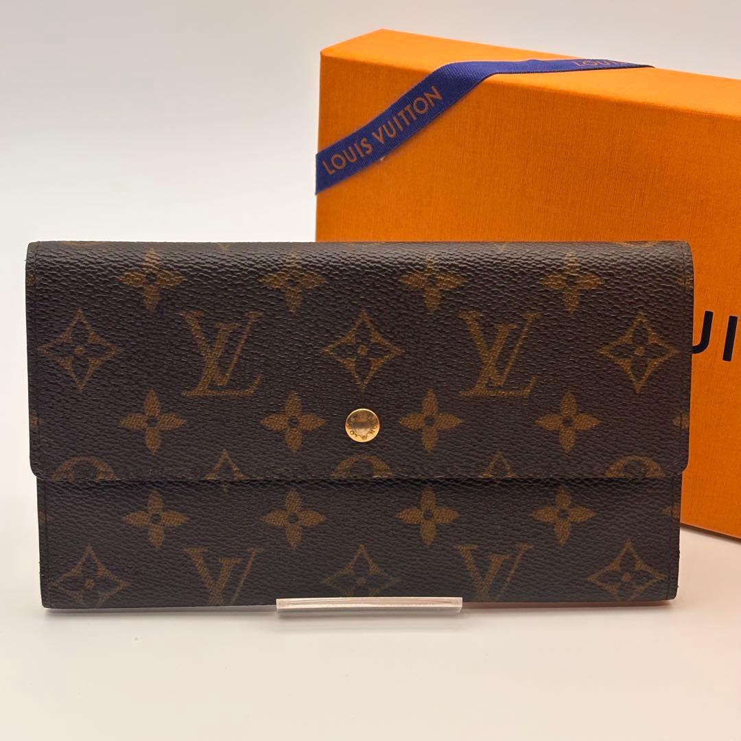 ✨鑑定済み✨ルイヴィトン✨ポルトトレゾール インターナショナル 三つ折り財布