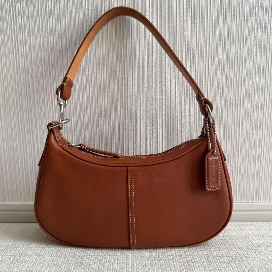 COACH コーチ　ワンショルダー バッグ 7593 ブラウン
