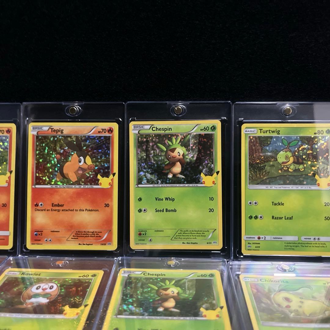 【英語版】 ポケモンカード 25周年記念 アメリカマクドナルド限定　13枚