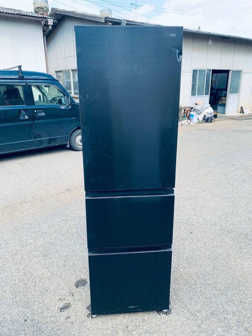 送料設置無料　Haier ノンフロン冷凍冷蔵庫　JR-CV34A