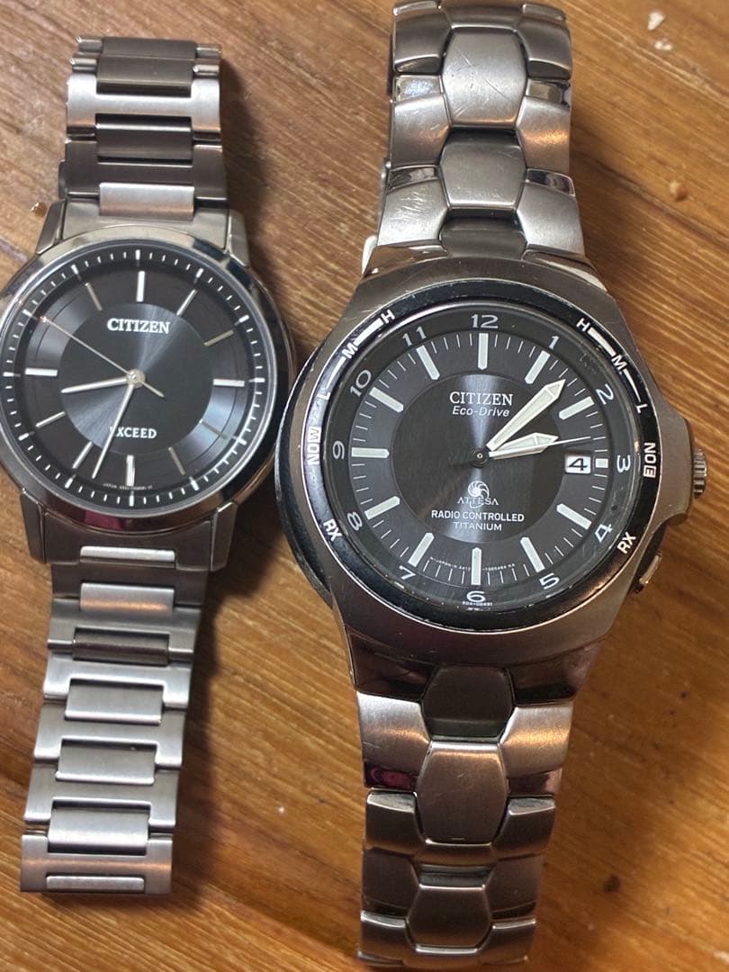 B*h様 CITIZEN EXCEED クォーツ腕時計 ブラック