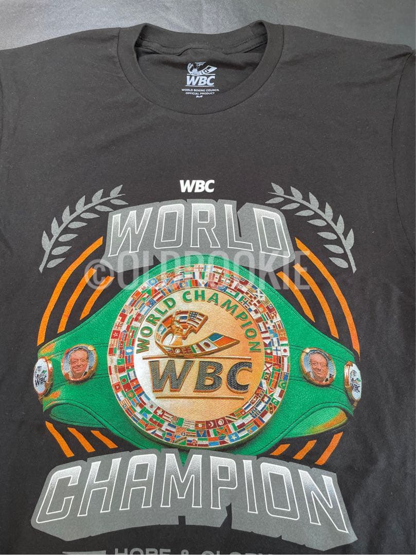 リヤドシーズン×WBCチャンピオンベルトTシャツ