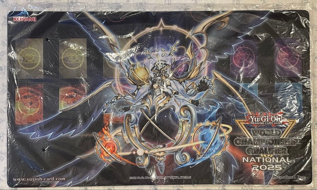 WCQ2025 創世の神 デウテロノミオン プレイマット 遊戯王 新品未開封 ②