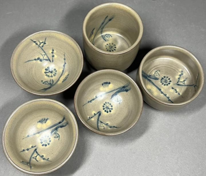 【エビス】酒器 徳利 酒盃 無名異焼 伊藤赤水 人間国宝 蔵出 酒杯 酒碗