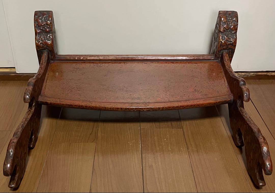 刀掛け　木製　３本掛け　日本刀　模造刀　武具