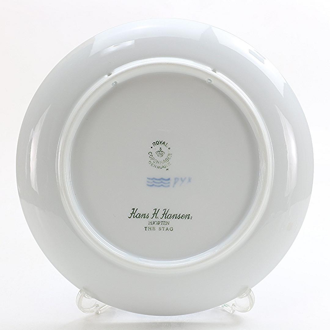 1960年 「牡鹿」 イヤープレート ロイヤルコペンハーゲン 北欧 の 陶器