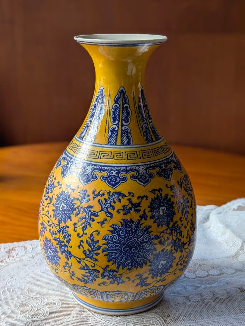 中国美術　乾隆年製　古美術　花瓶/花壺