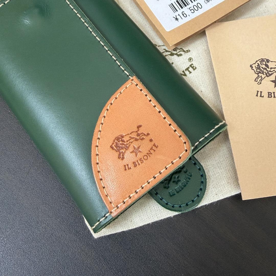 【新品未使用】イルビゾンテ 6連 キーケース グリーン