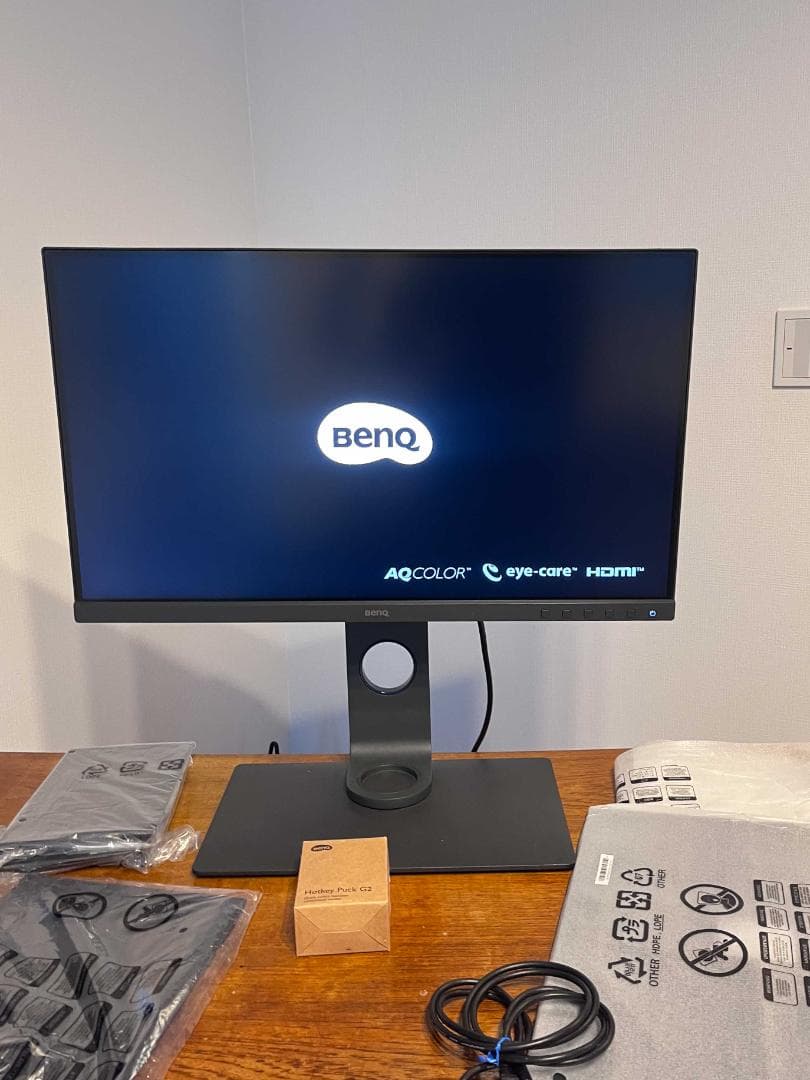 BenQ SW270C カラーマネジメントモニター　美品