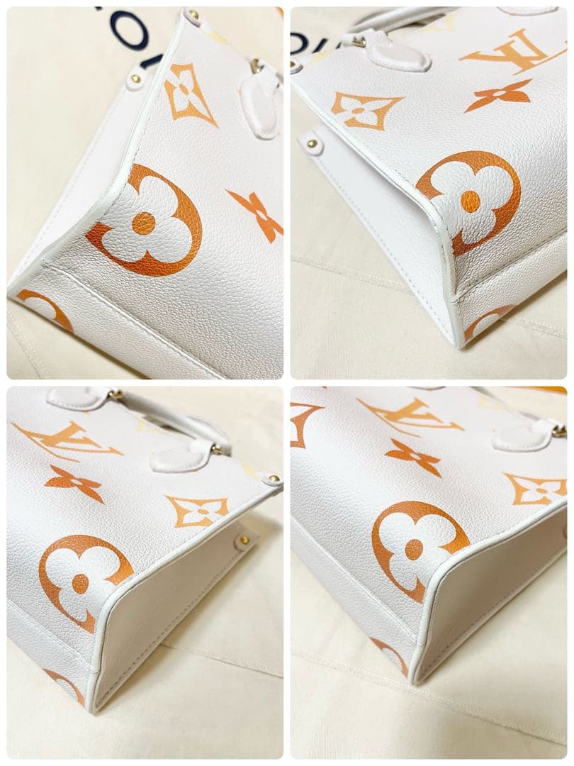 RFID 正規品 ルイヴィトン オンザゴーPM アンプラント バイカラー