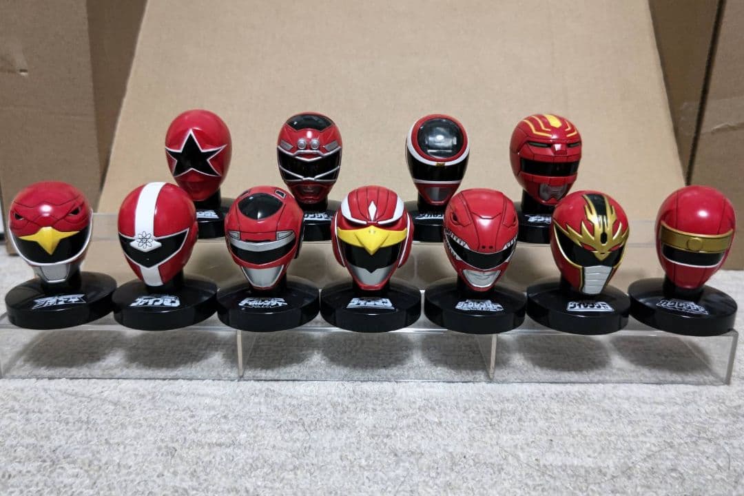 スーパー戦隊マスクコレクションⅡ 赤の伝説 フルコンプ