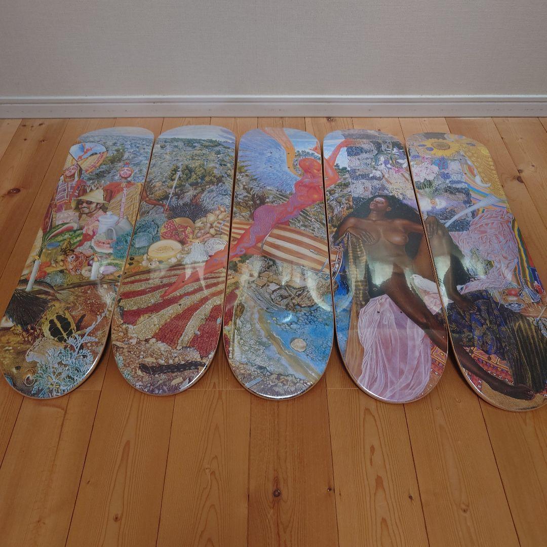 激レア FTC SANTANA ABRAXAS 5本スケートボードデッキセット