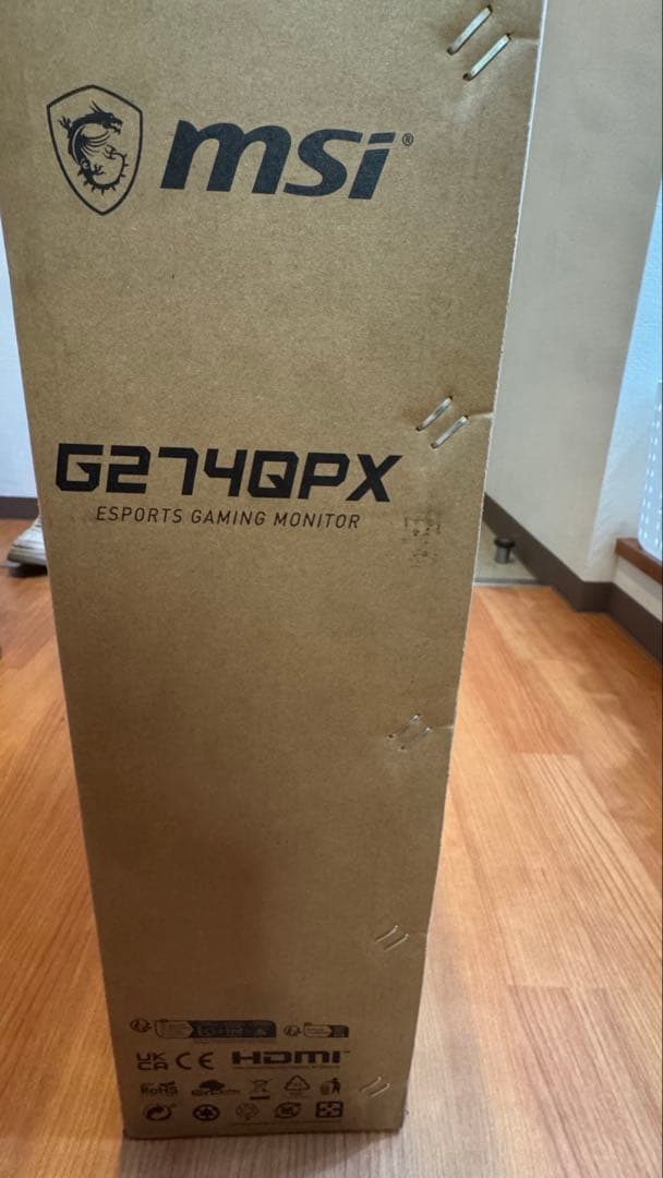 MSI ゲーミングモニター 27インチ WQHD 240Hz