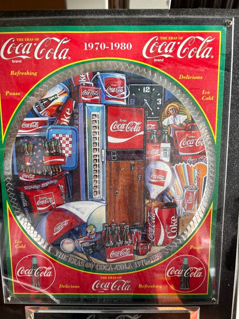 レア⭐︎コカ・コーラビンテージ壁掛け1940-1950