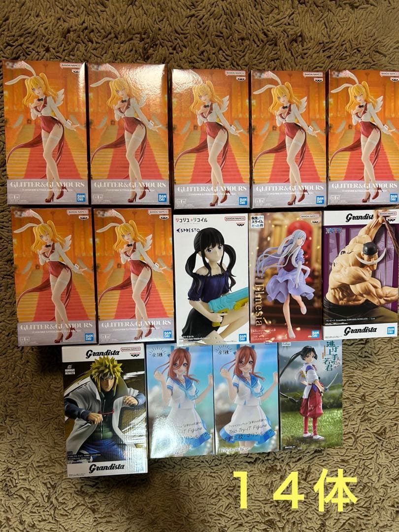 ✨新品未開封✨　プライズフィギュア　14体セット　まとめ売り　美少女系