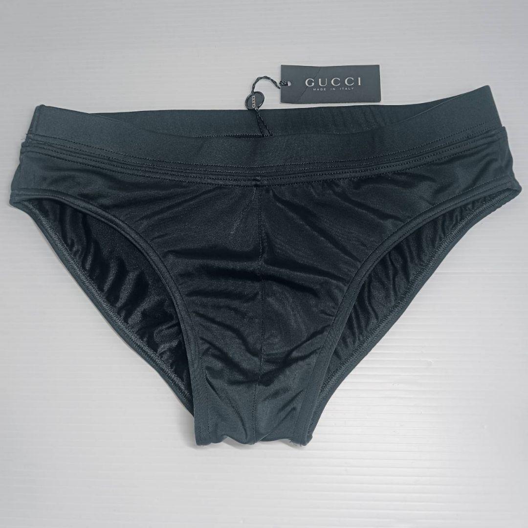 GUCCI グッチ メンズ ビキニパンツ ブラック 黒 スイムブリーフ