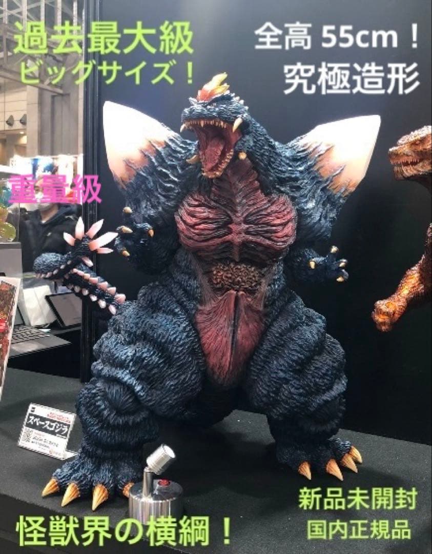 【新品未開封】 ギガンティックシリーズ スペースゴジラ 少年リック 限定品