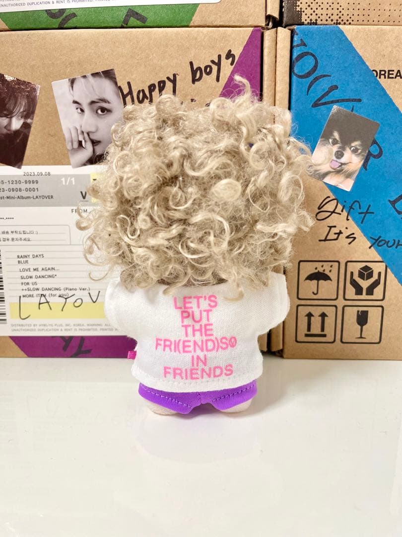 BTS テテ　FRI(END)S Tシャツ　ぬいぐるみ服