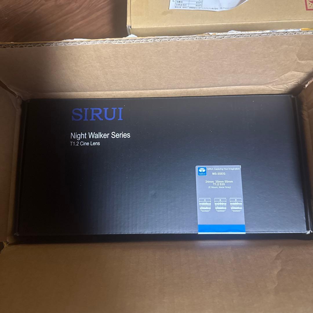 レンズ(単焦点) SIRUI Night Walker 24 35 55mm T1.2